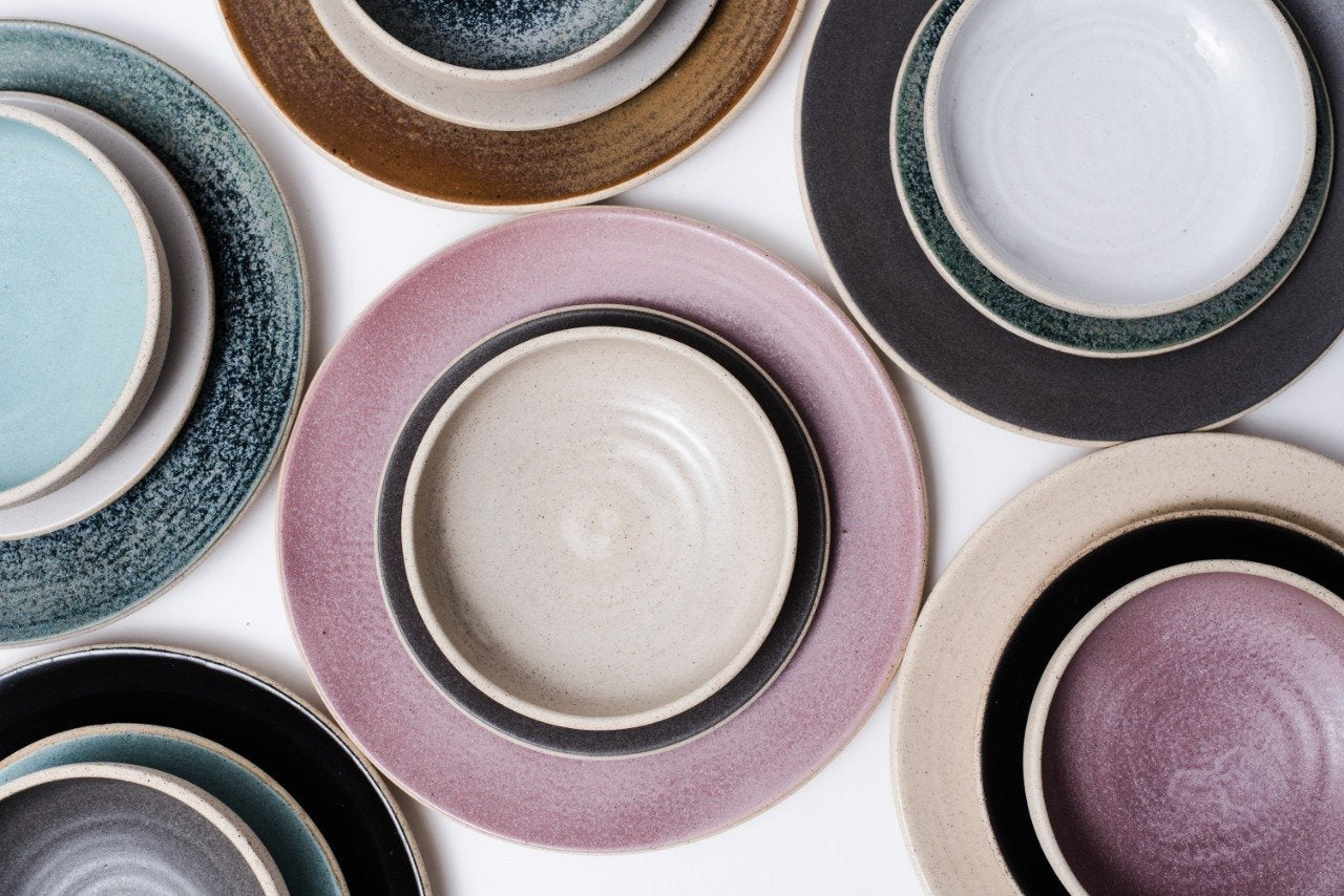 Set de Plato Pastel - Salad Plate Set