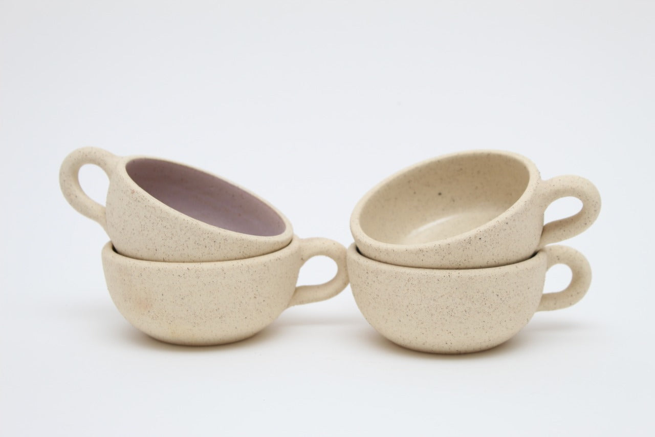 Set Taza Latte Chica -  Small Latte Cup Set